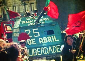 25 avril 1974Révolution des œillets au Portugalhistoire à dérouler