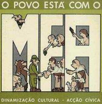 10)Mais ce qu'il faut comprendre c'est que le MFA n'entend pas se couper du peuple, bien au contraire! les affiches du MFA imposent nettement le lien entre le peuple (Povo) et l’armée