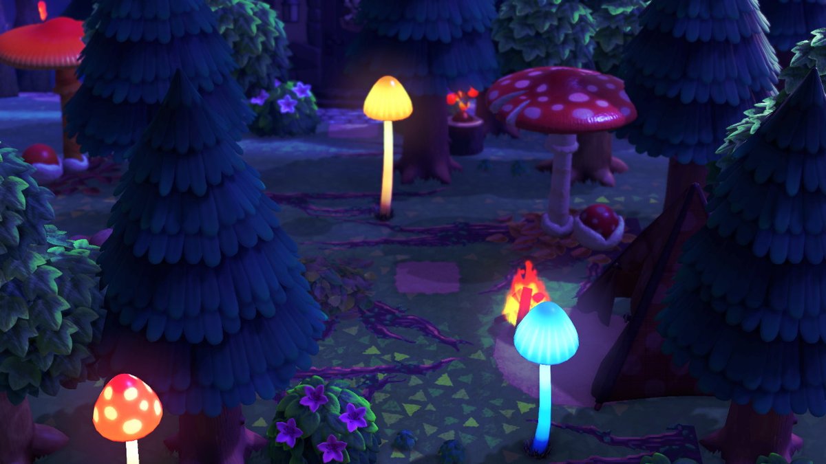 森作成中。 #あつ森 #ACNH