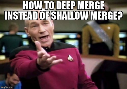 overflow_meme's tweet image. How to deep merge instead of shallow merge? stackoverflow.com/questions/2793… #spreadsyntax #javascript