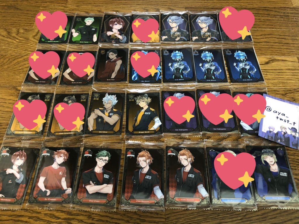 【交換】ツイステウエハース4

譲:リドル(通常･箔押し)・エース・トレイ・ケイト・ルーク・ジャック・ラギー・アズール(箔押し)・ジャミル・オルト・セベク

求:エペル(運動着>>>>異種)

郵送のみでお願いします。
お気軽にお声掛けください。