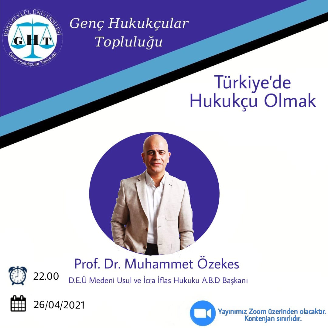 deught's tweet photo. 26 Nisan 22.00'da Prof.Dr.Muhammet Özekes ile 'Türkiye'de Hukukçu Olmak' hakkında konuşacağız. ⚖️
Değerli konuşmacımıza sorularınızı başvuru formu üzerinden iletebilirsiniz. Herkesi bekliyoruz. @mozekes

- Kontenjan sınırlıdır.
-Katılım formu için dm'den iletişime geçebilirsiniz. https://t.co/UIddHMkJX8