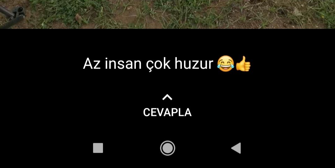 Babamın tüm gün bizden kaçıp kaçıp attığı duruma bakın. Hi hı mutlu aile şeysi falan 😂