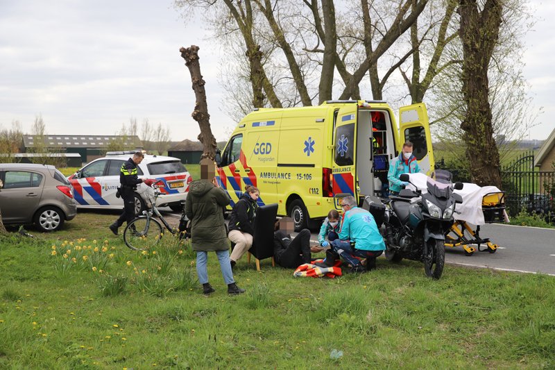 NU ONLINE: Motorrijder gewond na aanrijding met auto Schieweg Schipluiden..