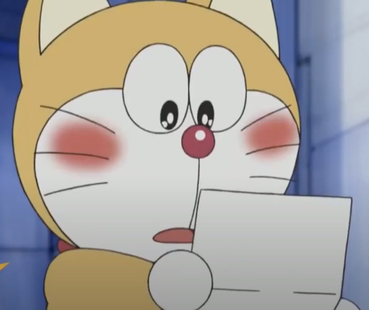 ชอบโดราเอมอนตอนนี้มาก แบบ โนบิตะส่งจดหมายไปอีก 100 ปีข้างหน้าตอนโดราเอมอนเกิด แล้วในจดหมายเขียน สุขสันต์วันเกิดนะโดราเอมอน กุร้องไห้้้้้้้้้้ อบอุ่นใจอะ โดราเอมอนตอนนั้นน่ารักมากกกกกกกกกกก T________T