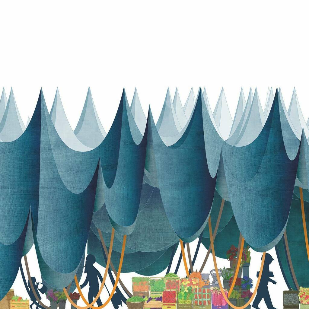 hello_elsewhere's tweet image. #tb A Roof for Casablanca. elsewhere 2013. #architecturedrawing #blue #architecturecompetition instagr.am/p/COFmLmesWX9/