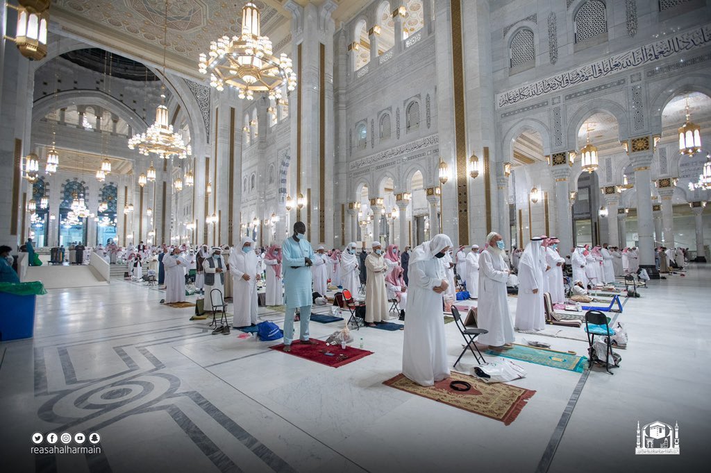 During the first ten days of #Ramadan, approximately one and a half million worshippers entered through the gates of Masjid Al Haram.