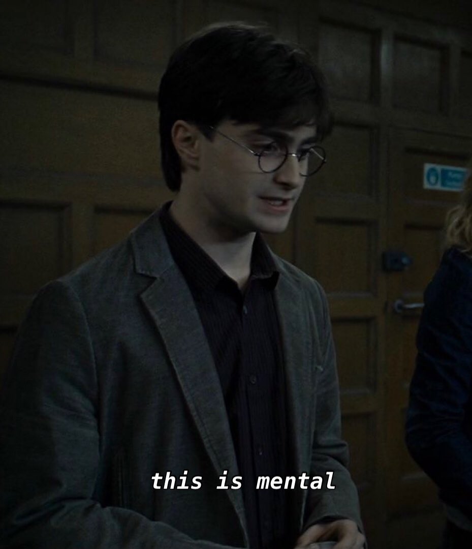 harry potter out of context & incorrect tweet media