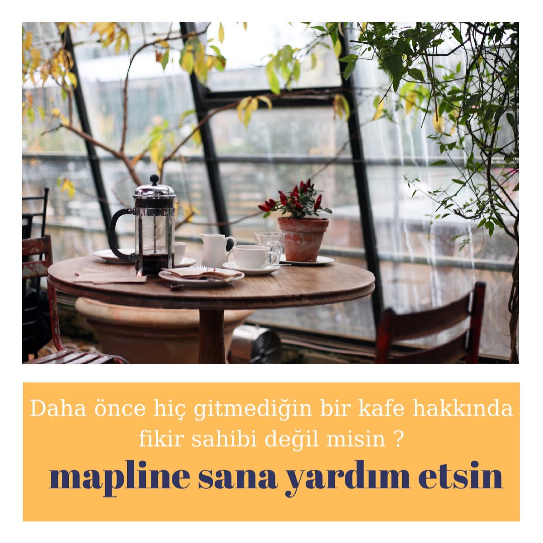 maplineapp's tweet photo. Daha önce hiç gitmediğiniz bir kafe hakkında fikir sahibi değil misin? Mapline sana yardımcı olsun. 
#girisim #girisimcilik #keşfet #app #mapline https://t.co/WWcCPfhQgg