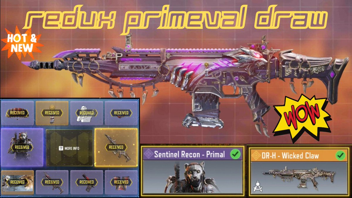 TamilSoldiers's tweet photo. PRIMEVAL REDUX DRAW Opening & playing with DR-H WICKED CLAW...
#COD #CODm #CoDMobile #CallofDuty #Callofdutymobile #CODTamil #Tamilsoldiers #Tamilsoldiersgaming #CodmDraw #multiplayer #Drh #LuckyDraw
👉https://t.co/URmb9LVMWR https://t.co/IerI5PV3M5