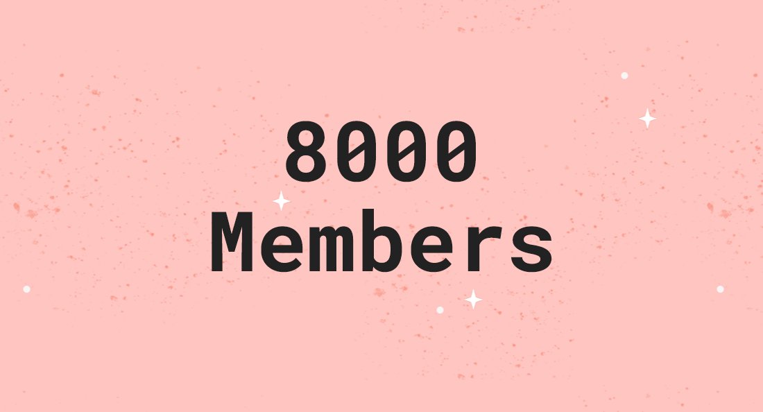 8,000 members to the Pink army!!! 
Join us: t.me/pinkmoonfinance