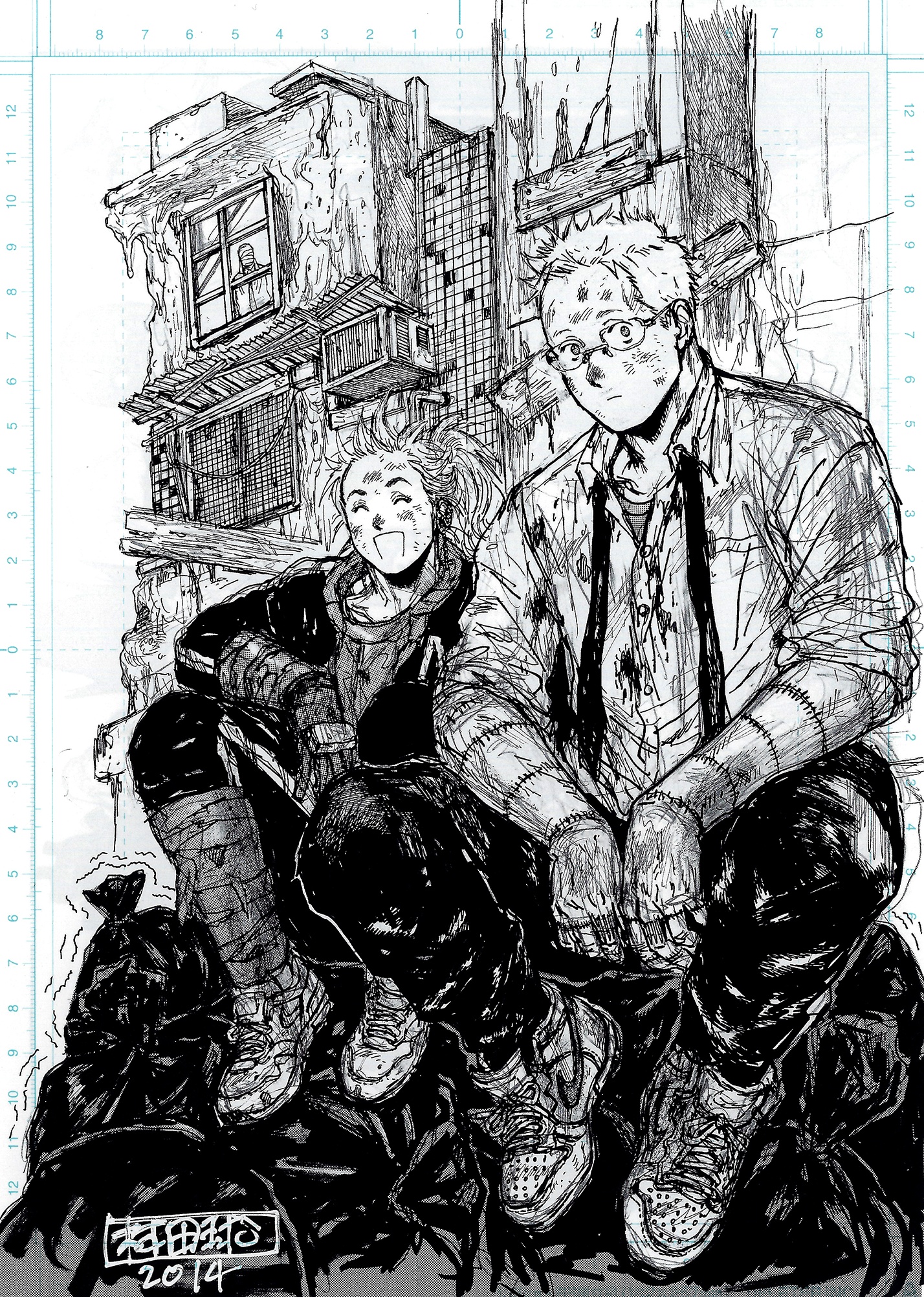 Dorohedoro Art on Twitter: "Shin and Noi…