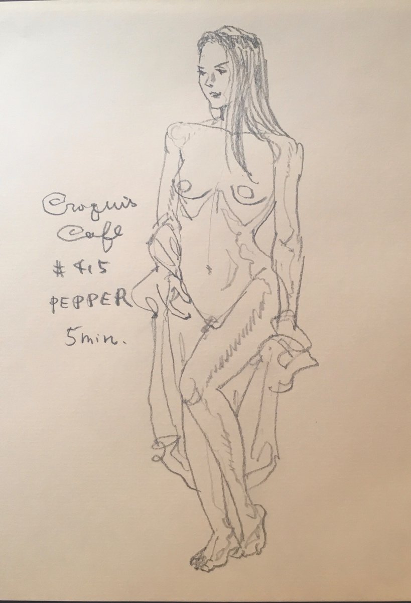 #croquiscafe
415 Pepper
あれ、これ前に描いたかな
20210425 