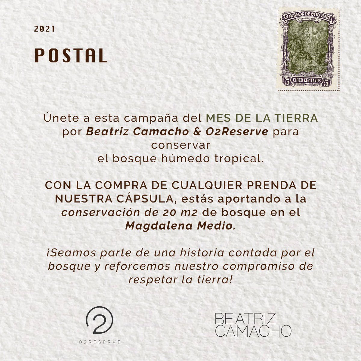 diegogzo's tweet photo. Me uno a @BeatrizECamacho para ayudar junto a #O2reserve a conservar el bosque húmedo tropical de magdalena medio colombiano. Desde hoy puedes hacer tu aporte en https://t.co/mVjNzw2nDl https://t.co/onnHNQbuqj