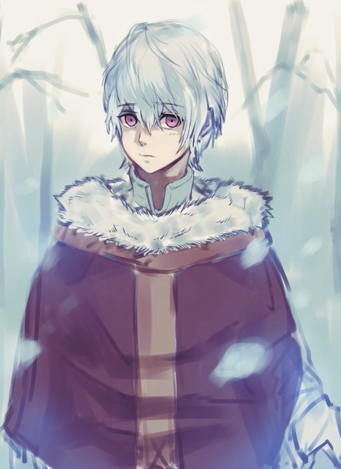 白髪キャラのtwitterイラスト検索結果 古い順