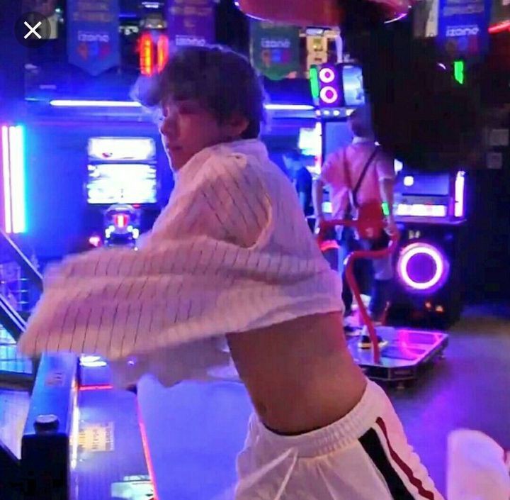 Soft peekaboo in white shirtsಥ‿ಥ