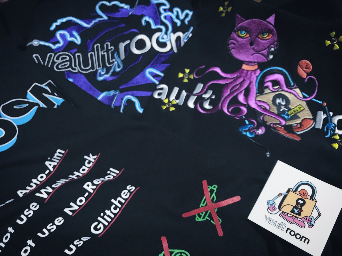 VAULT ROOMさん いつも素敵なGoodsをありがとうございます にゃんたこ