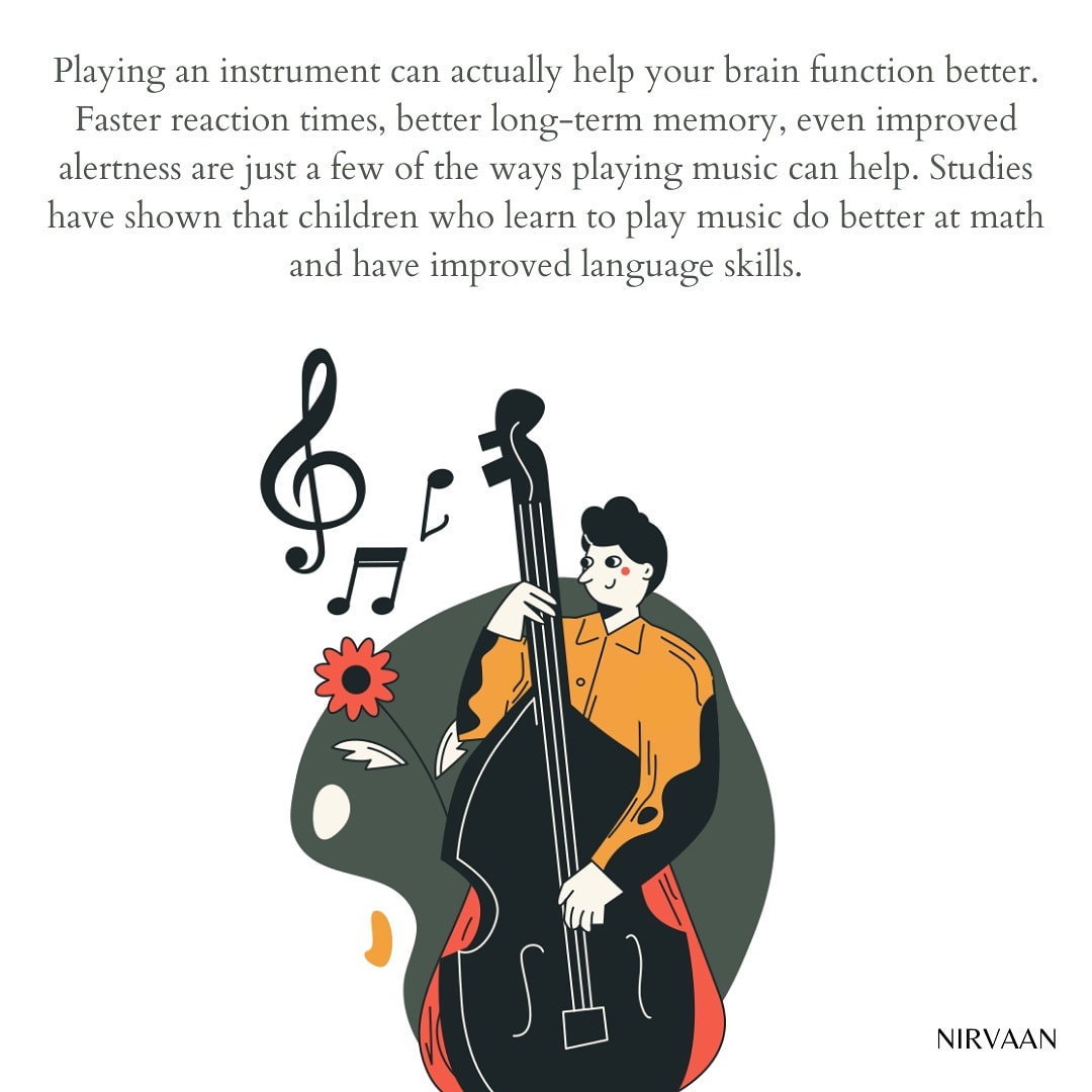 Playing an instrument can actually help your brain to function better.

#brainhealth #instrumentalmusic #instrument #musicandhealing #betterbrain #betterfunctioning #instumentalhealing #soundhealingmeditation #himalayanbowls #peaceofmindwithnirvaan #chakrahealing #chakratrans
