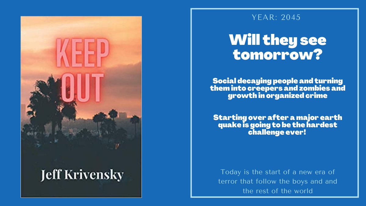 spreadingJOYing's tweet photo. Love #suspense and #thrillers then you'll want to check out KEEP OUT by  @JeffKrivensky 

https://t.co/tpNo2on0Ja 

Take time to following him here on Twitter as well as Share this post so others can check out his amazing book! 

#sundayvibes #SundayMorning https://t.co/LLIVRl1m7v