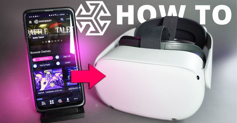 CasandChary's tweet photo. Yes! @SideQuestVR just launched their mobile app! They did a great job, as you can sideload any #VR game on SideQuest very easily now! Plus, without a PC and anywhere you want 👌

Watch our how-to guide here: https://t.co/Mxn0P6FN7z 
+ tips &amp; tricks ✌️
