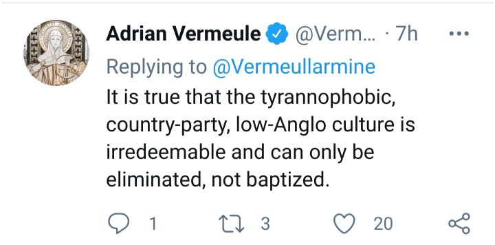 Especially revealing how it goaded  @Vermeullarmine into endorsing white genocide (only partially joking) (he's blocked me again so I don't feel bad saying this)