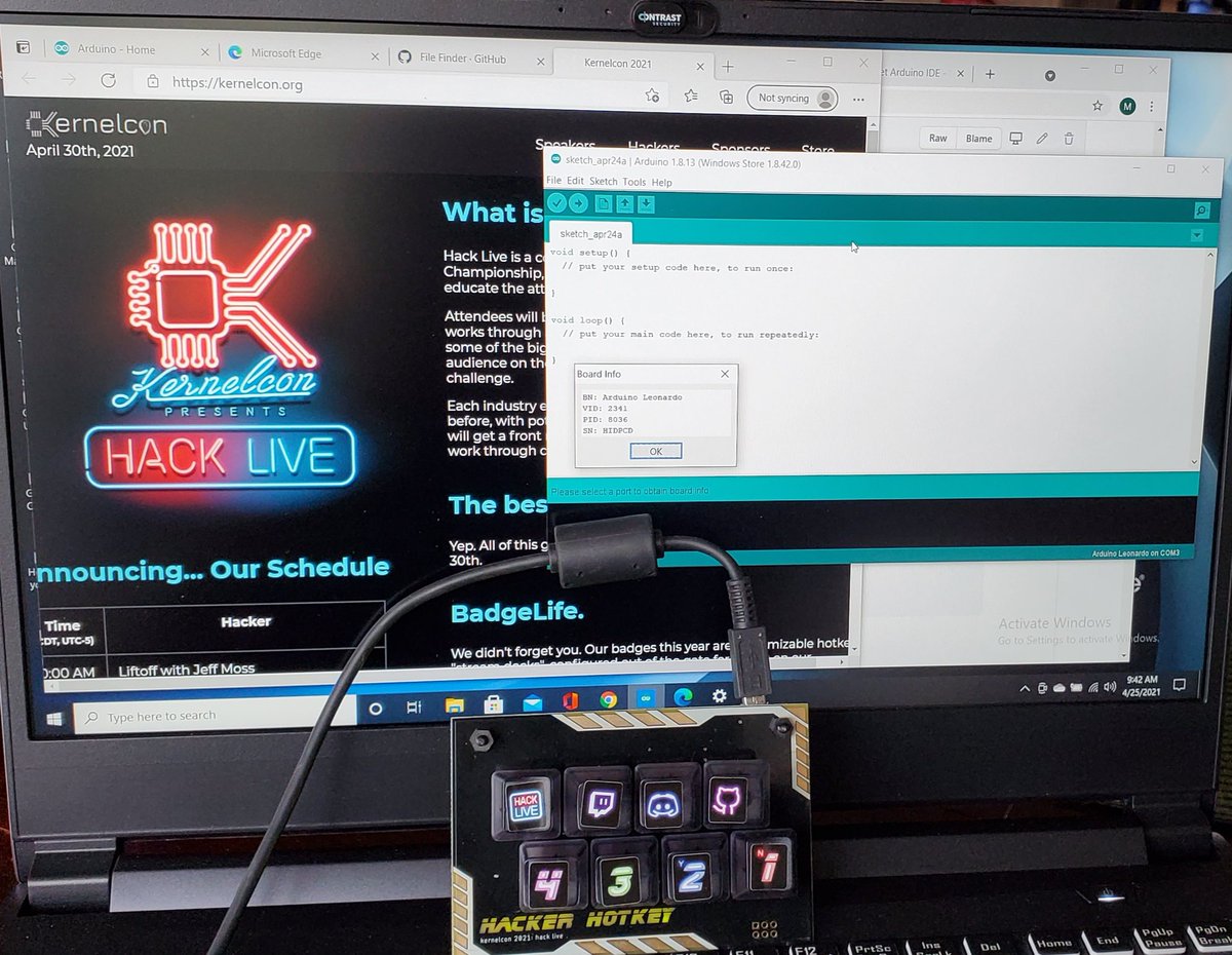 securitydevops's tweet image. When all hope was lost a year ago this was the first remote hacker con I joined when all travel was locked down. Glad to be back and supporting #hacklive . @_kernelcon_