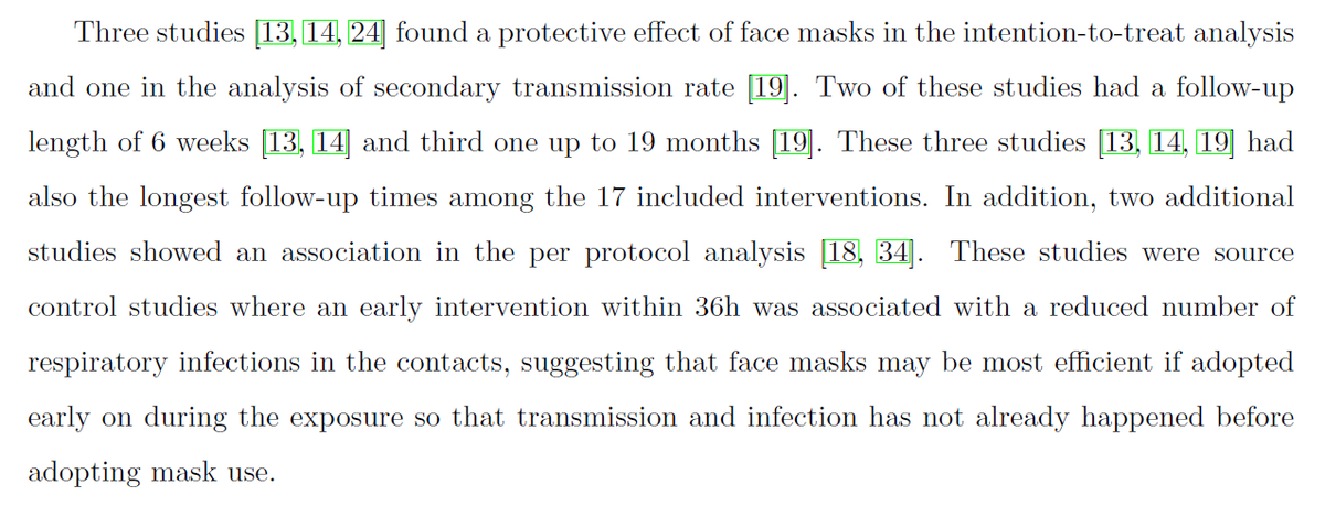 Next, the authors mix effects of interventions with their risk of bias assessment results and things get a little out of control. They decided to do vote counting. This means counting studies with pos, neg and inconclusive findings. This is wrong on so many levels. 10/36