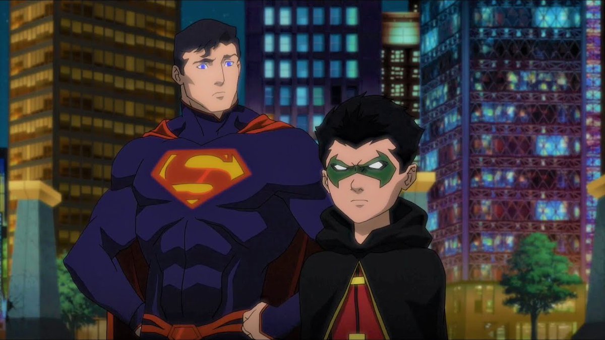 Teen Titans VS Justice LeagueDamian can work with his family but he's Damian. He can't work very well on a team and he's never been friends with kids his own age. Enter the Teen Titans.Again, it's a story of Damian learning to fit into this new structure and let people in.