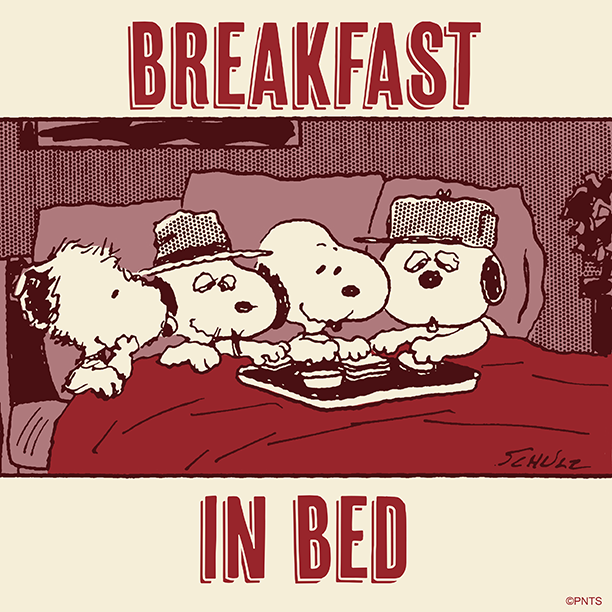 Snoopy's tweet photo. No better way to spend a morning. https://t.co/V9AnOs3W1R
