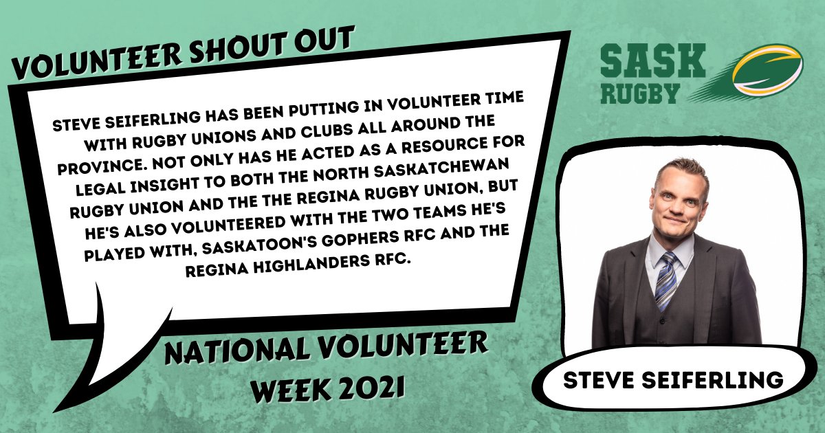 Had a spelling error yesterday, so we're reposting our shout out to Steve Seiferling. (Sorry, Steve!)