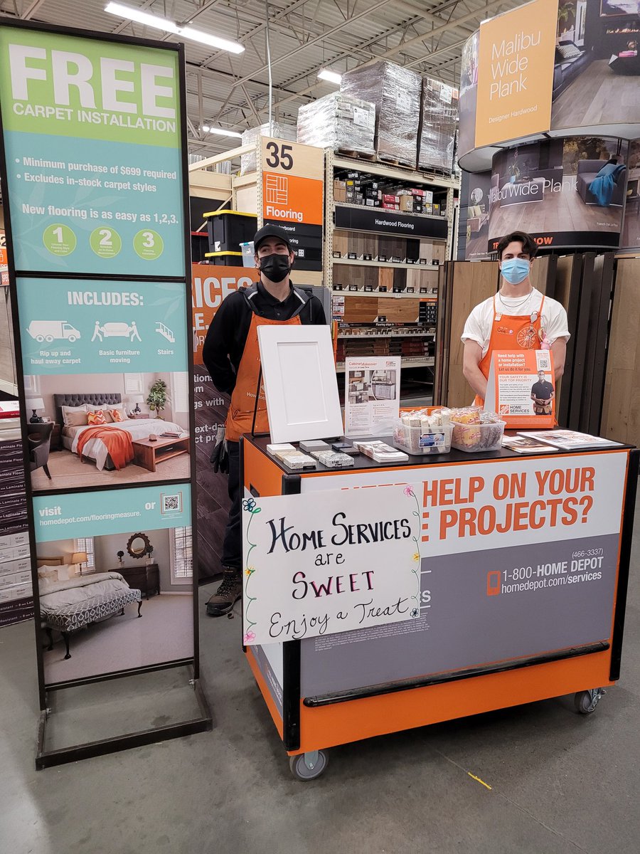 Kelly_THD4645's tweet photo. Thanks to Andrew and Cole for running the lead table today to try and increase Services! @witman68 @jsh_thd https://t.co/2LREUEMXt3