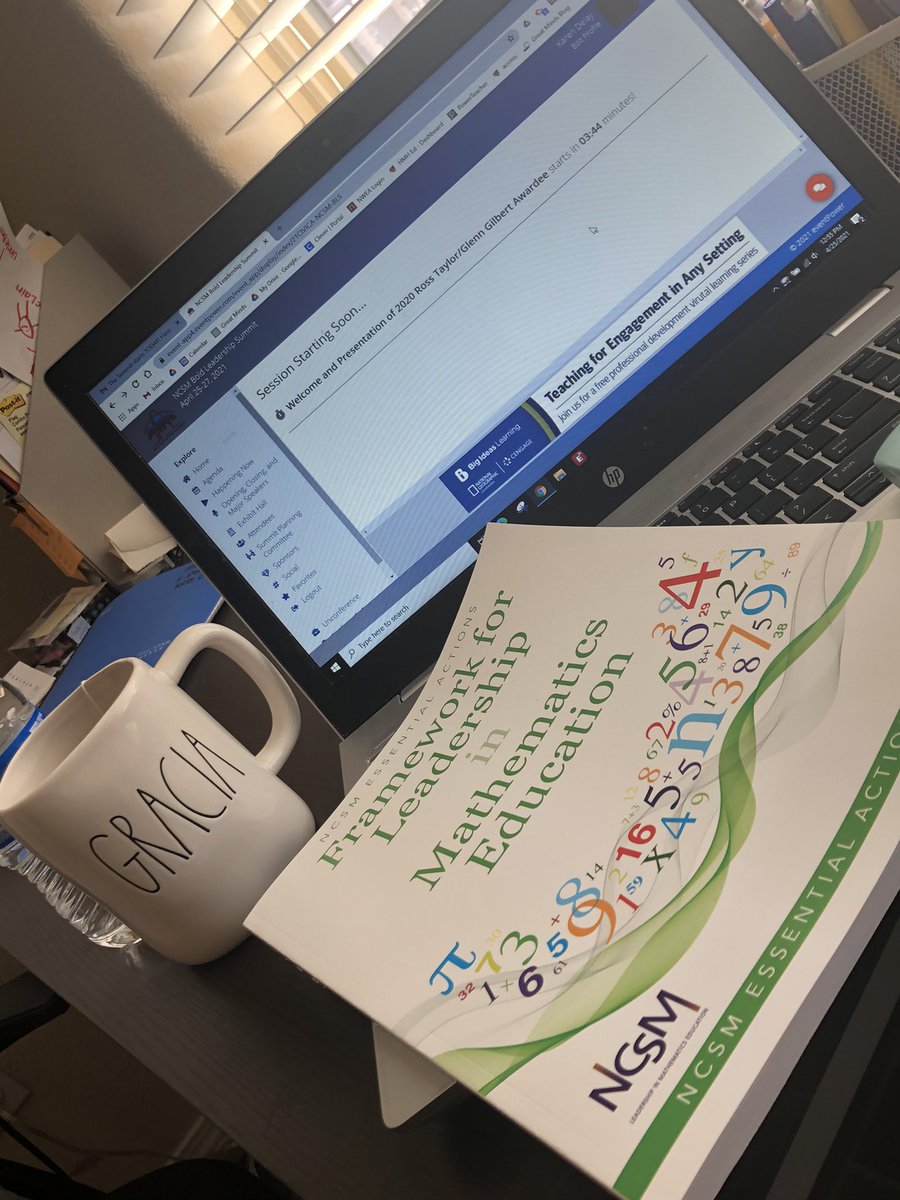 3 days of BOLD math leadership work begins now! 🔥😎🙌🏻👩🏼‍💻<a href="/nerdelyi6/">Nikki Erdelyi, NBCT</a> #NCSMbold