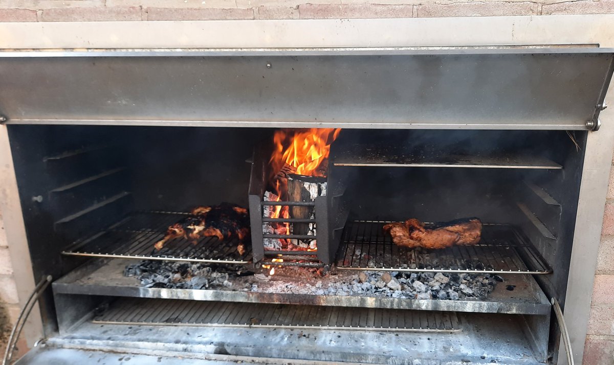 First go with braai this year
Chicken and lamb going down a treat with our lovely neighbours