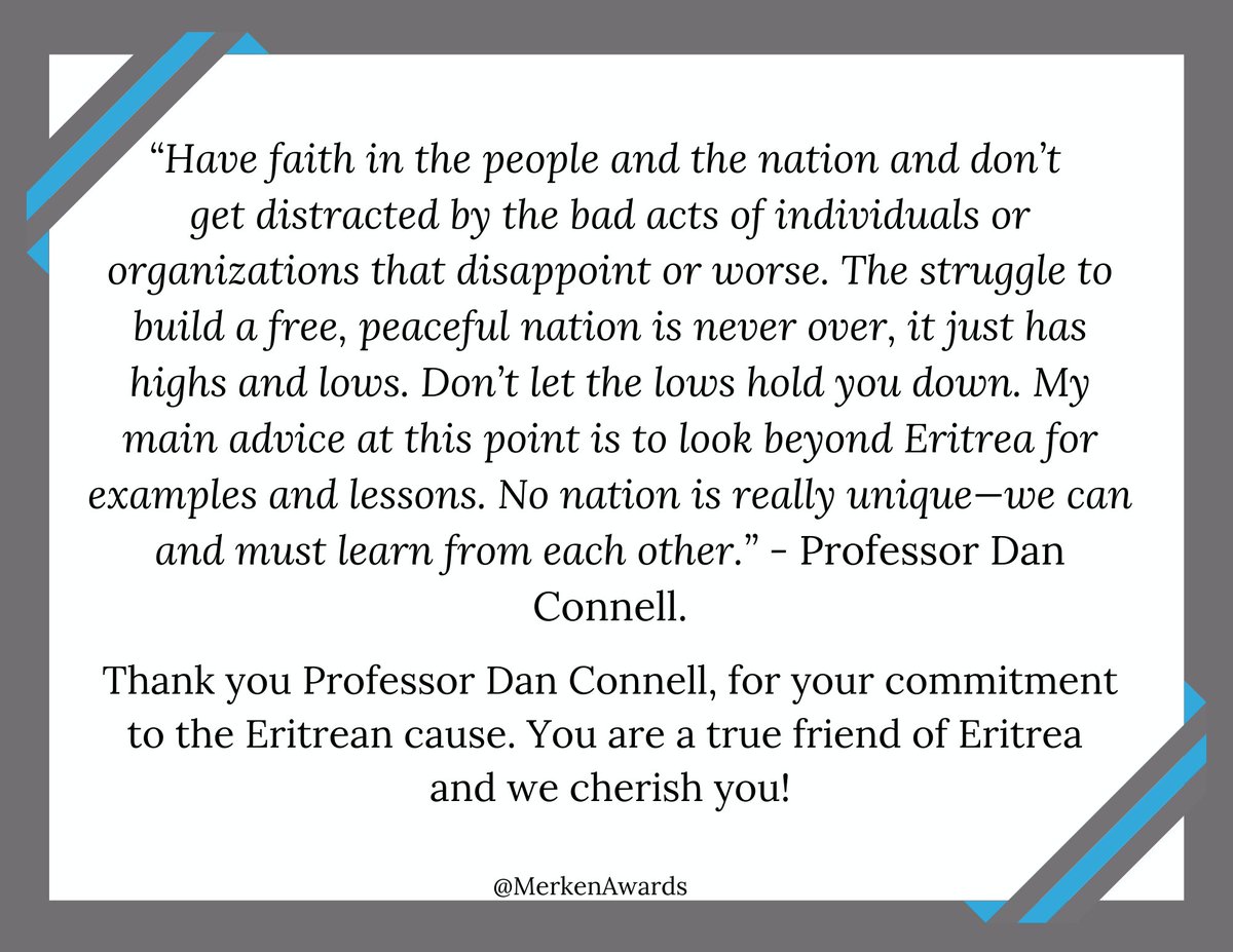 MerkenAwards's tweet photo. #MerkenAwards #SundaySpotlight
#Yiakl #WeAreComingHome #Eritrea
#Eritrean https://t.co/AWOud7nu2z