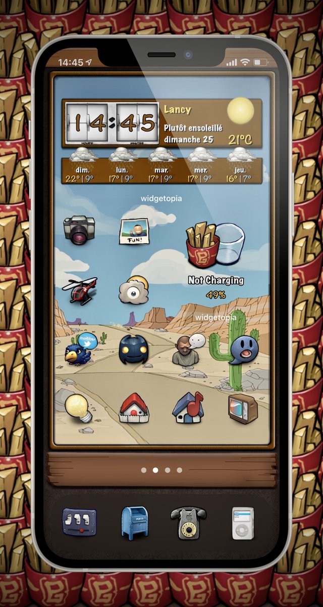 Sc4rch1's tweet image. New Battery Widget for Widgetopia ✌🏽 on Discord 😉.
👉🏽 @BuufJuiced

Screenshot
👉🏽 @screenshot_pro

#BuufJuiced
#Widgetopia
#Battery
#Widget
#SMPro