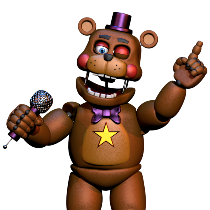 ManuPeDel on X: Rockstar Freddy UCN Render Recreation. Model by