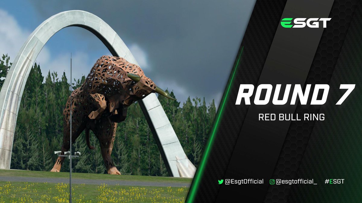 #GT3 | Taming the raging bull...

It’s off to Red Bull Ring and our first mystery circuit of the season! Time to find out how well our drivers can tame the quick and fast circuit.

⏰ 7:00 PM UTC
🎮 GT3 Series - Round 6
🇦🇹 Red Bull Ring

#ESGT | #GTSport | #Simracing