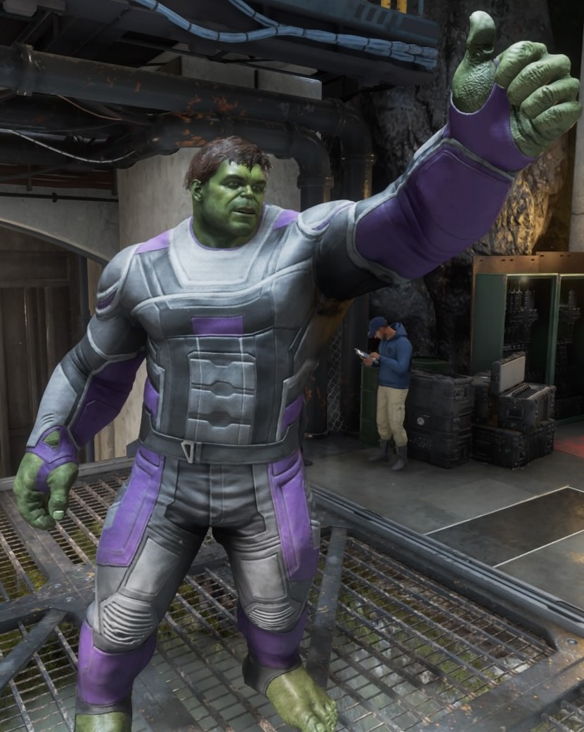 the ugliest Hulk recolor I've seen of Santa maestro, most new Hulk skins I've found seem to be showing this slightly off hulk icon. No cowboy Hulk yet, I might not have the skins that link to him.