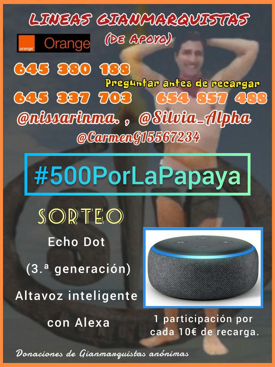 somerkeygraham's tweet photo. 🇮🇹 Lineas de recarga para Gianmarco 🇮🇹

Gianmarco tiene que salvarse el martes!
SALVAR GIANMARCO AL 25696 📲

Contactar con responsables de las líneas antes de recargar 💙

#GianmarcoSV25A #GianmarcoSV #Supervivientes2021 #Supervivientes25A #ConexiónHonduras3 https://t.co/jFnXQ3ZHpC