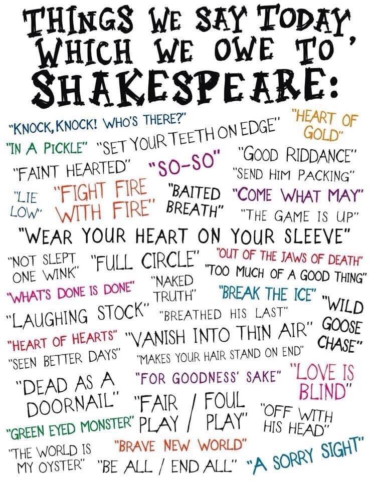 Yep, as a former high school English teacher, I’m a Shakespeare nerd. 🤓📚✍🏻 Love this! 🥰 #themavenmichelle #Shakespeare #literature #classics #words #Britishliterature #love