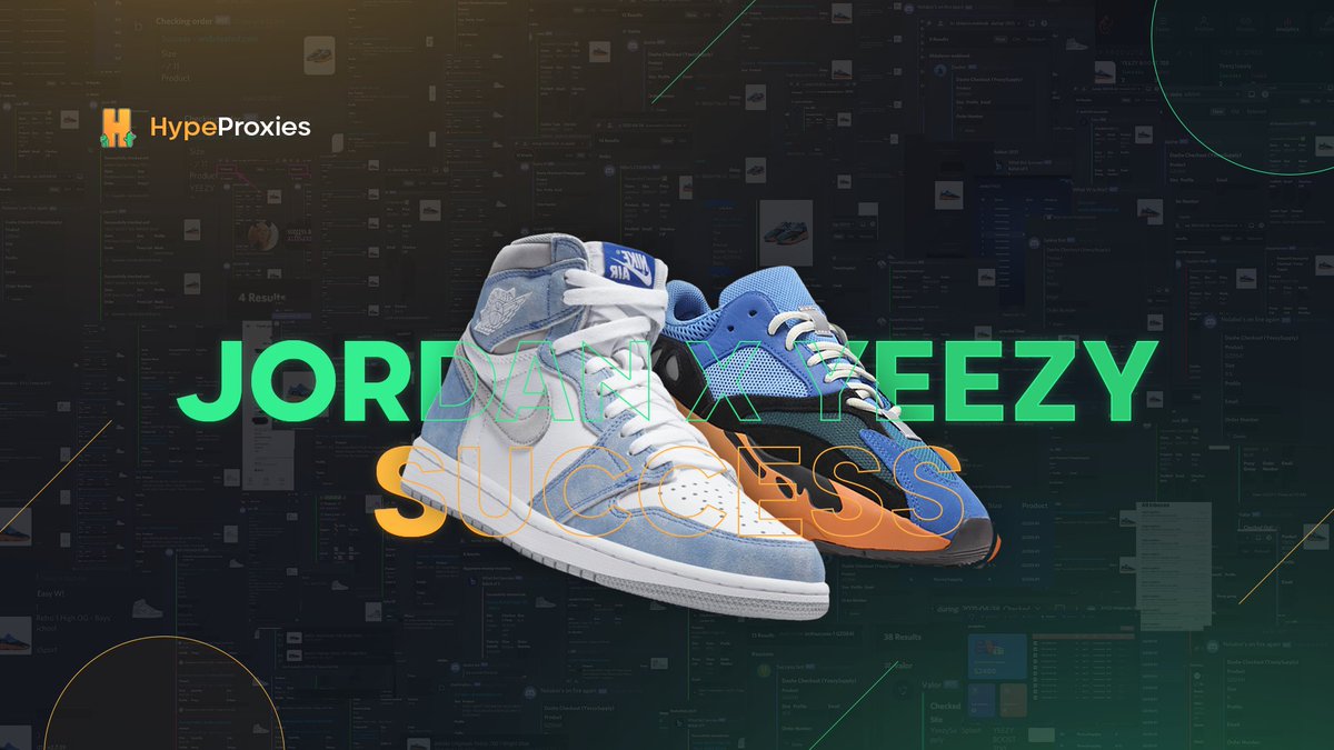 The success is unstoppable! 😈 With thousands of checkouts across both the Air Jordan 1 'Hyper Royal' drop & the Yeezy 700 'Bright Blue' users are ahead of the competition! 📈 Are you apart of the Hype? 🌵 RT + tag 1 friend for the chance to win a 50 ISP pack! ♻️