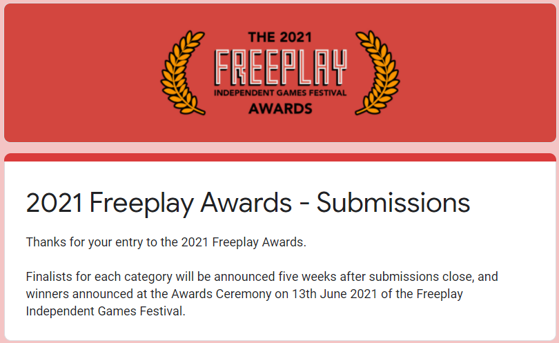 Jason_Mardell's tweet photo. Yesterday we submitted 'Me, Myself &amp; Die' to the #Freeplay21 Awards!
@MartinWiddowso8 @MateuszSolle @DavidF_Dev @DeanSubritzky @Fried_Sievot https://t.co/Gn1MkJd9pO