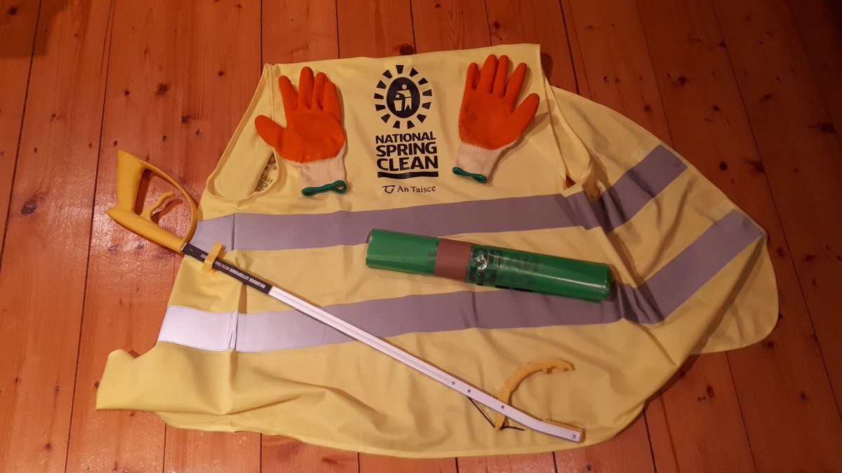 Lucan Tidy Towns (@lucantidytowns) on Twitter photo Reminder that Lucan Spring Clean 2021 commences tomorrow Monday 26th April.
Choose your own area or consult with us for an area around the village. As you can see we have supplies and can arrange pick up with <a href="/sdublincoco/">SDCC</a>
<a href="/EdOBrien1/">Ed O'Brien</a> @LOTooleLucan
<a href="/LiffeyChamp/">Liffey Champion</a>
<a href="/liffeysoundfm/">Liffey Sound 96.4FM</a> Reminder that Lucan Spring Clean 2021 commences tomorrow Monday 26th April.
Choose your own area or consult with us for an area around the village. As you can see we have supplies and can arrange pick up with <a href="/sdublincoco/">SDCC</a>
<a href="/EdOBrien1/">Ed O'Brien</a> @LOTooleLucan
<a href="/LiffeyChamp/">Liffey Champion</a>
<a href="/liffeysoundfm/">Liffey Sound 96.4FM</a>