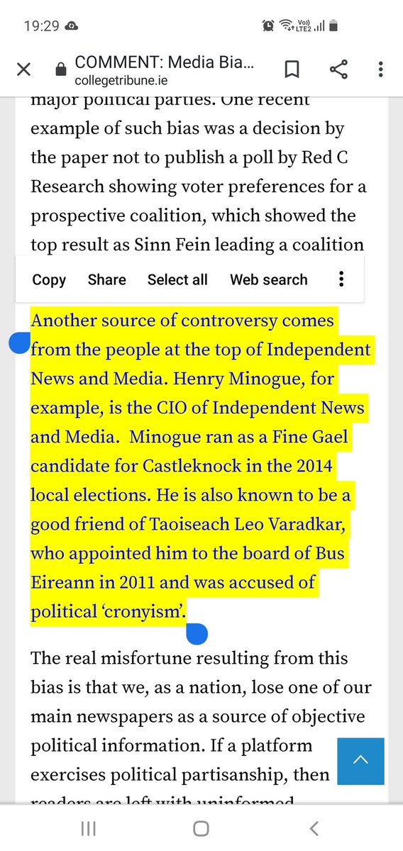 While the online conspiracy is fake, the institutional bias in Irish print media is documented and as a result, the people are losing faith in journalists.If not for Twitter, people wouldn't have found out that several FG etc websites were in breach of GDPR 4/