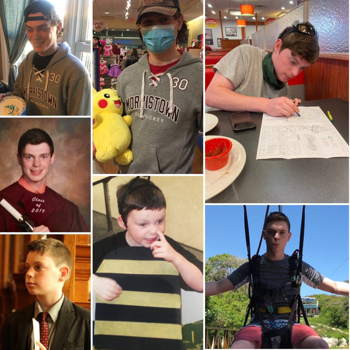 And just like that, you’re 20.-how did that happen?  I love that you still color your placemats and fling mashed potatoes at me - don’t ever lose that sense of whimsy!  Follow your dreams, listen to your heart and live.  You have the world at your feet-it’s your time to shine! 🎈