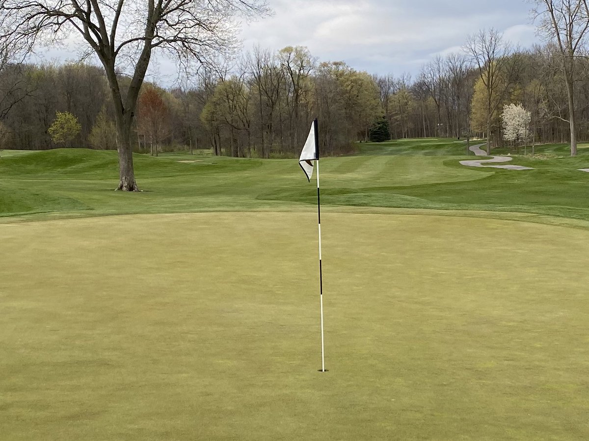 Embark application for seedhead control is now in max discoloration!  Warmer temps and some additional plant nutrients on the calendar for this week! <a href="/FoxHillsGolf/">Fox Hills Golf</a>