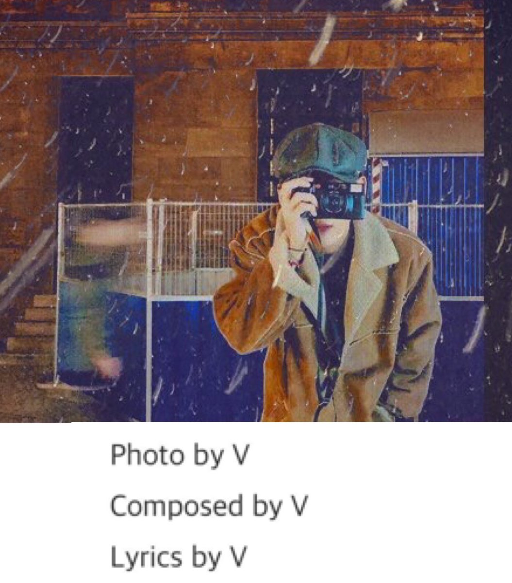 the lyrics to scenery always get me. he worked so hard on this and it really paid off. taehyung is a genius,he did not only compose the song....he wrote these beautiful lyrics and took such amazing shots for it. he is so incredibly talented