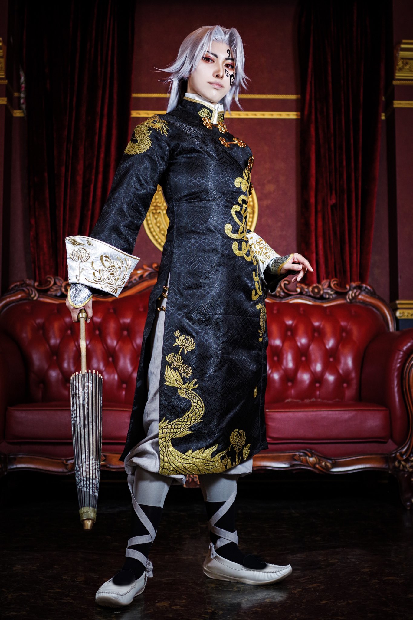 月*華様 第五人格 白黒無常 コスプレ 残花の涙 2着セット 白黒無常 謝必安(白無常) 残花の涙 コスプレ衣装の通販