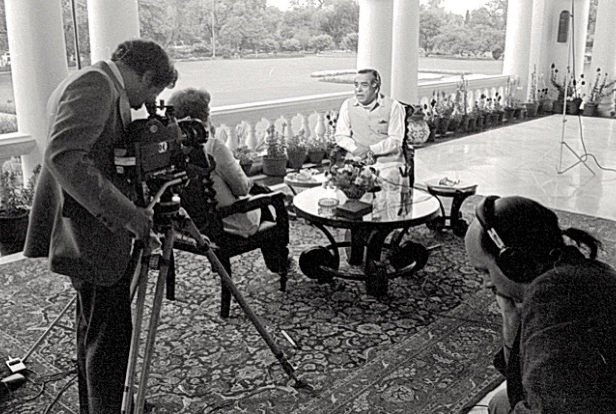 This sequence shows our interview with General Fazle Haq, military governor of the Northwest Frontier Province (NWFP), now the Khyber-Pakhtunkhwa Province in Pakistan. This was a key interview for the "Crane Hunters of Pakistan" film. (Details in text descriptions.)  #Pakistan