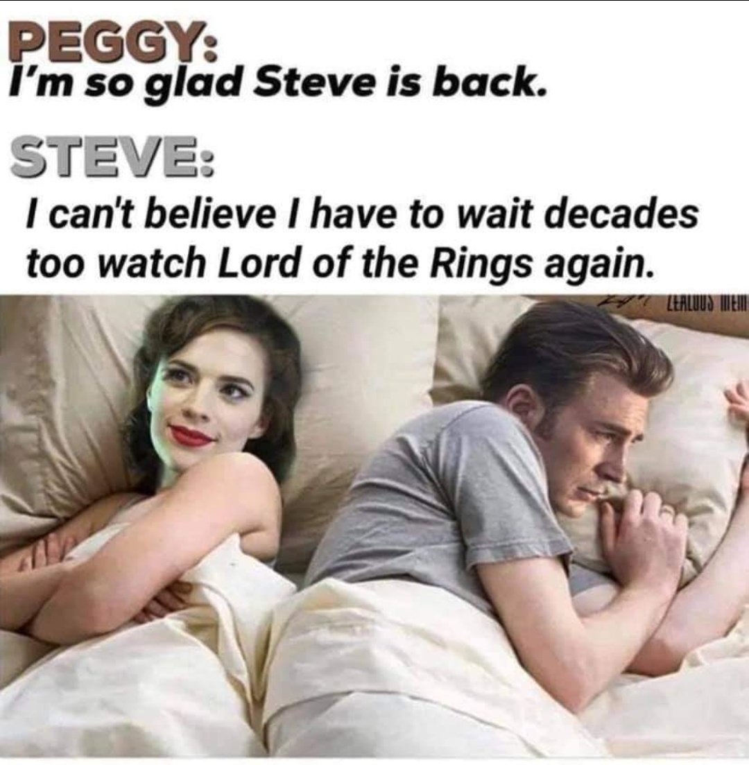 The Mellon Heads Poor Lotr Fan Steve Rogers